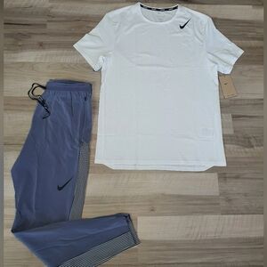 Nike Set - Nike AeroSwift Dri-FIT ADV Running Pants and Top Men's Size Small New